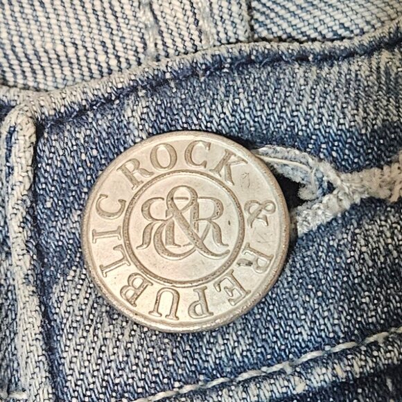 ROCK & REPUBLIC Womens Kasandra Bootcut Jeans - Size 6M - Picture 7 of 13